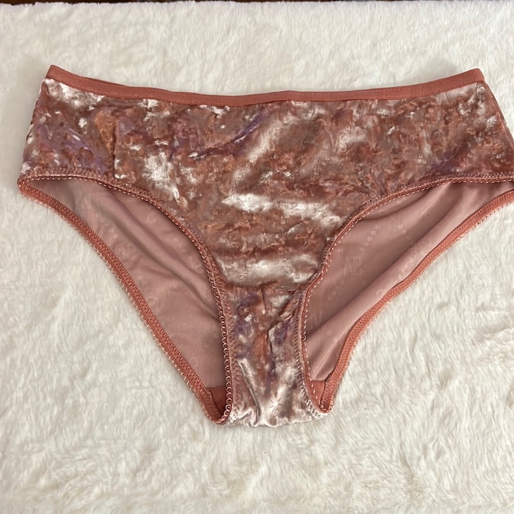Victoria’s Secret velvet hipster panty NWOT Size M